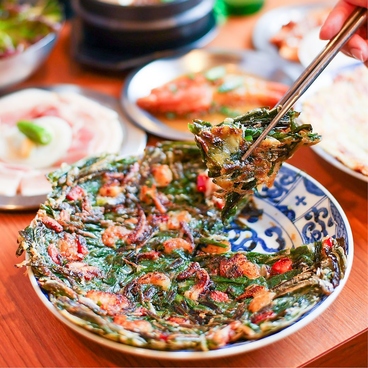 韓国食堂　チヂミのはじめのおすすめ料理1