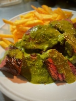 ハーブソースソースが大満足の牛ステーキフリットです★