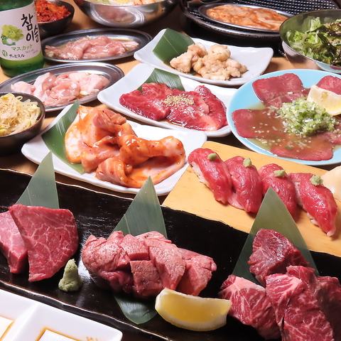 こだわりの焼肉をリーズナブルに！記念日におすすめの迫力満点！肉ケーキのご用意も有