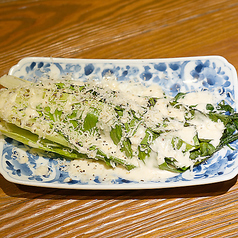 ロメインレタスの焼きシーザー