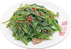 空芯菜炒め