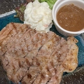 料理メニュー写真&nbsp;豚肩ロースの和風ステーキ