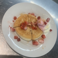 ホットク(アイス添え)