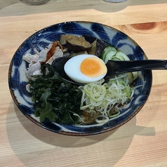 焼ナス肉ぶっかけうどん
