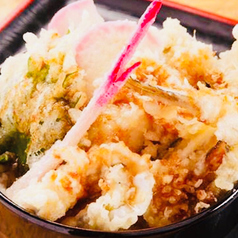 三河一色産　穴子天丼