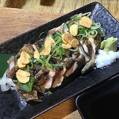 特上 もも肉のタタキ