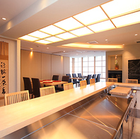 シーンに合わせたお席の使い分け