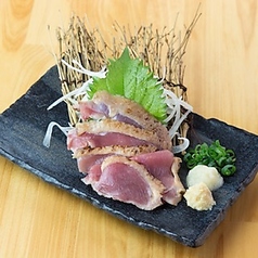 鶏ももタタキ刺し