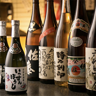 九州料理にも地鶏料理にも!!九州の定番『焼酎』を多数♪