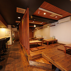 大人数様でも広々とお過ごしいただけお席となっております！宴会も可能ですのでお気軽にお問合せください♪