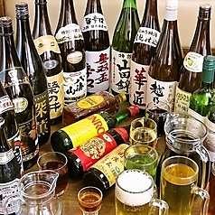 ≪飲み放題≫約70種類を堪能！紹興酒など450円～