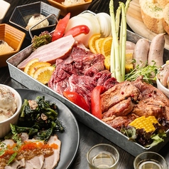 【最大100名まで】広々空間で飲み放題付きBBQ　ウッドデザインパーク栄店のコース写真