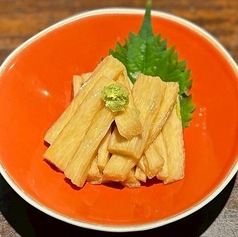 店内仕込み 長芋たまり漬け