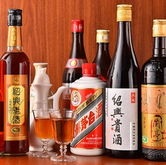 中国のお酒やソフトドリンクなど豊富にご用意♪