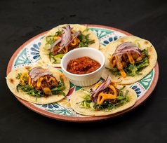 タコス×メキシカン（チリビーンズ）