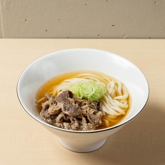 牛しぐれ煮うどん(温)