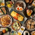 各種ご宴会におすすめの2時間飲み放題付きコースは4000円よりご用意しております！全コース生ビール付き約40種の飲み放題が付いてコスパ抜群となっております。また大事なシーンで利用可能な完全個室のご用意もございます。