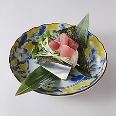 マグロ手巻きドッグ