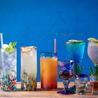 テキーラカクテル込みの単品飲み放題あり！
