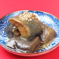 揚げナスの煮浸し