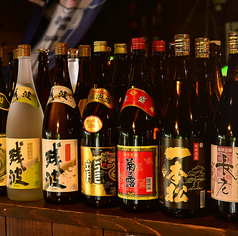 北谷長老など豊富な種類の琉球泡盛や古酒をご用意♪