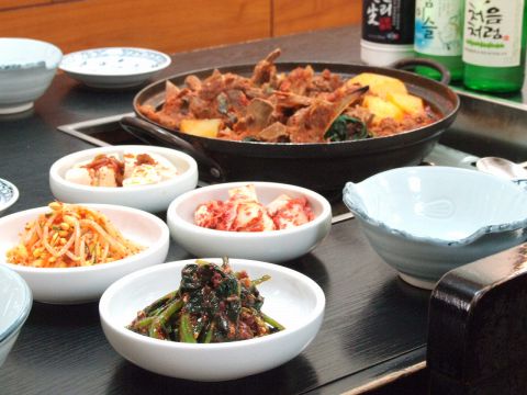 創業15年の本格韓国料理