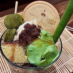 コトクリームパフェ　宇治抹茶味