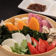 旬の野菜を味わう！