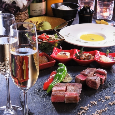 演出鉄板ステーキ&BARココットアルファ京都河原町のおすすめ料理1