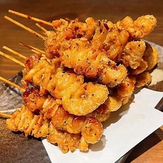スパイシー皮串 10本
