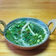ほうれん草マトンカレー