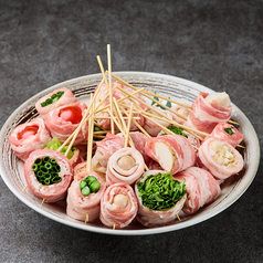 【野菜巻き串】3種盛り、5種盛り、全種盛り