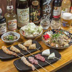 串カツと釜めし 串揚げ酒場 かわの屋 梅田堂山店のコース写真