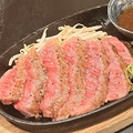 料理メニュー写真&nbsp;国産黒毛和牛サーロインステーキ150g