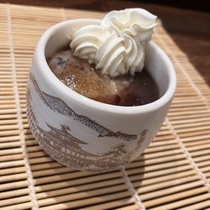 丹波大納言あずきと京子餅のぜんざい