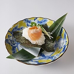 サーモンいくら手巻きドッグ