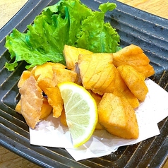 【サーモンのサッと唐揚げ】