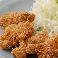 人気の逸品！名物「チキンカツ」