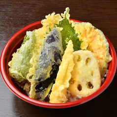 野菜天丼