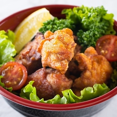 越の鶏の新潟風からあげ（カレー味）