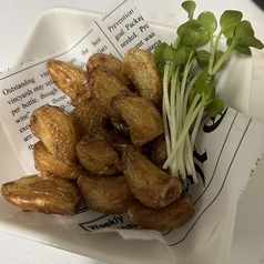 ニンニクの丸揚げ