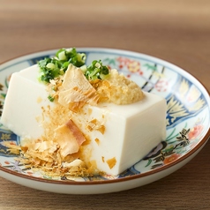 おわらのまちの豆腐の冷奴