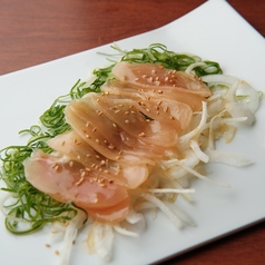 博多地鶏の生ハム　和風カルパッチョ
