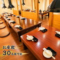 少人数-大人数様対応可能（お席は自由自在に変更可能）席ごとにダクト完備