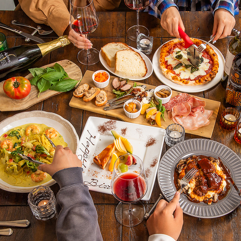 素材にこだわったイタリアンがリーズナブルに味わえるお店