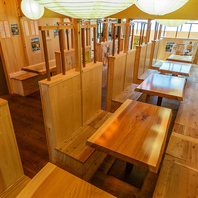 大人数でも安心の居心地良さ！団体様の宴会にも◎