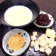 もんじゃ風おしるこ