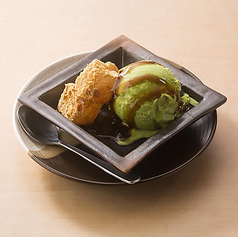 わらび餅アイス