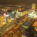 【夜景】川崎駅すぐなので利便性◎会社宴会は、川崎の街を一望できる地上100mで演出♪
