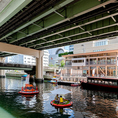 【ベータ本町橋では様々なイベント開催】～「こたつ水上ピクニック」とは、川に浮かぶボートの上にこたつを乗せて、ぷかぷか浮かびながら暖かくピクニックが楽しめる不思議体験も可能（要ご予約/https://www.citysup.jp/picnic-win/）